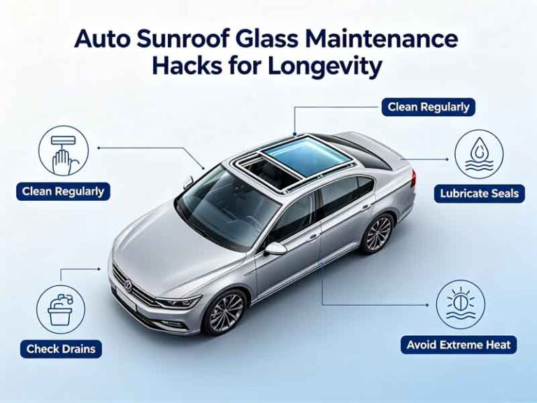 Automotive Sunroof Glass Maintenance Hacks for Longevity