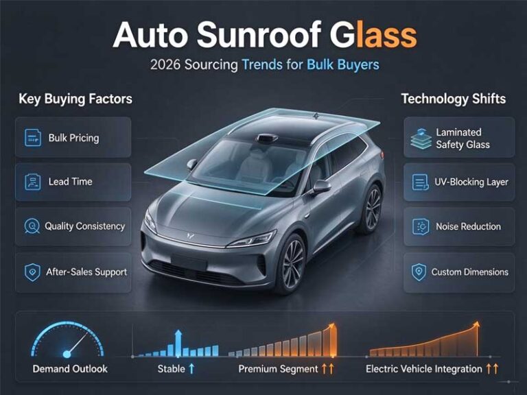Auto sunroof glass: 2026 Global Supply Trends for Bulk Buyers