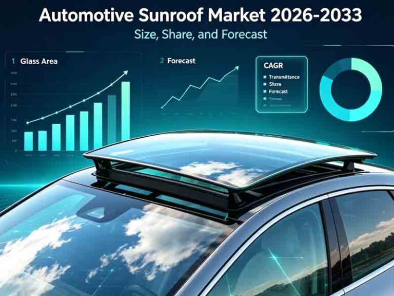 Automotive Sunroof Market 2026-2033: Size, Share, and Forecast