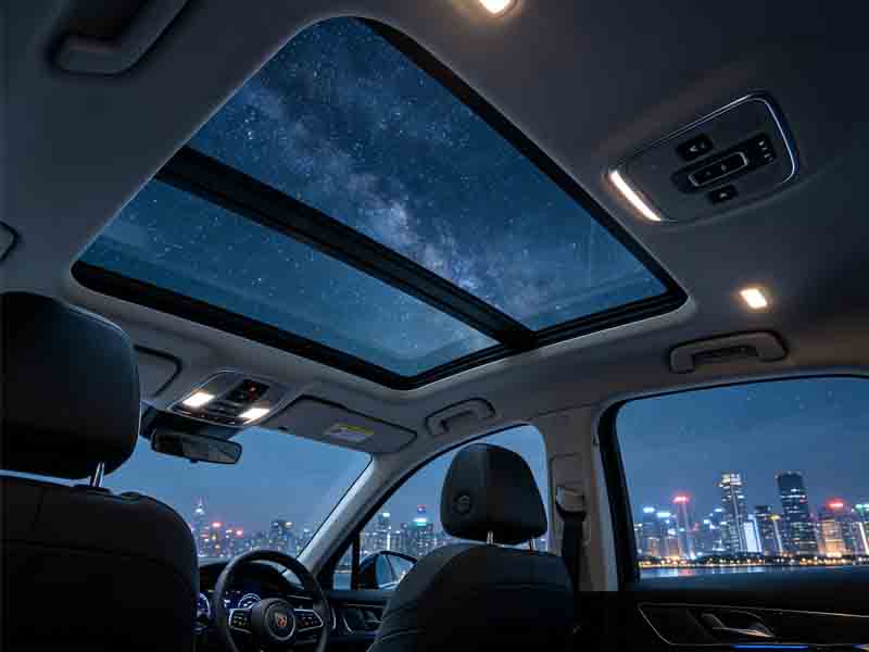 panoramic sunroof