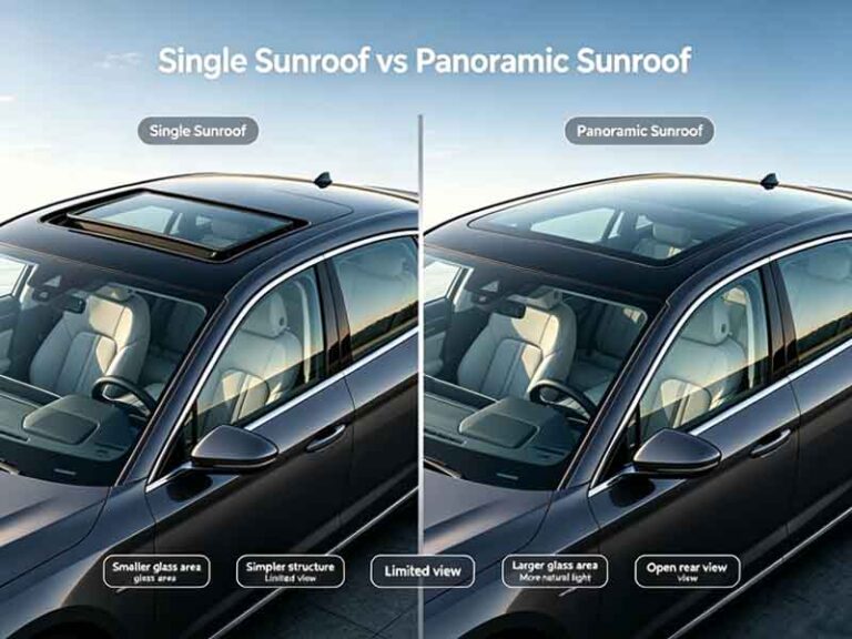 Sunroof vs Panoramic Sunroof: Which One Is Right for Your Drive?