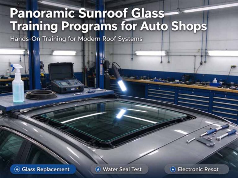 Panoramic Sunroof Glass Training Programs for Auto Shops