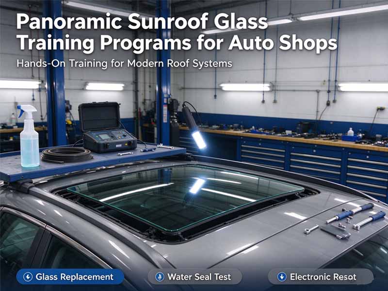 Panoramic Sunroof Glass Training Programs
